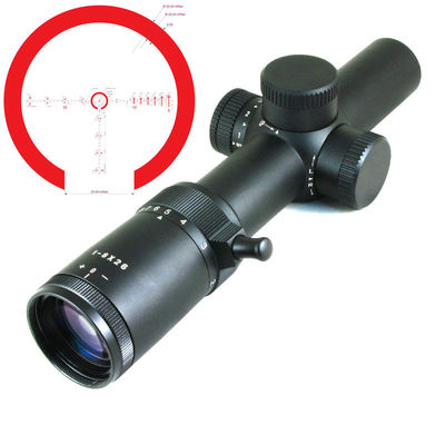 alcance de búsqueda del rifle de 8x26m m